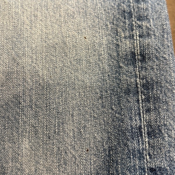 AG Matchbox Slim and straight Relaxed Blue Distressed Jeans - Picture 12 of 13